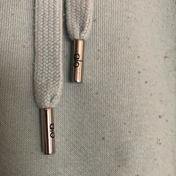 Alo Yoga Accolade Hoodie Chalk Blue XL - Picture 9 of 13
